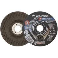 XCAVATOR Grinding Wheel, 4-1/2" x 1/4", 7/8" Arbor, Zirconium, Type 27 Dufferin Supply