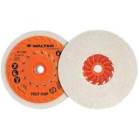 Cup Polishing Disc, 5" Dia. VV831 | Dufferin Supply