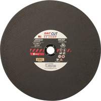 Chop Saw Wheel, 12" x 0.093"/3/32", 1" Arbor, Type 1, Aluminum Oxide, 5100 RPM WI909 | Dufferin Supply