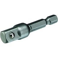 Socket Adapter, 1/4" Drive Size, 3/8" Male Size, Ball, 2" L WP993 | Dufferin Supply