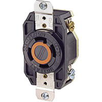 Prise encastr&eacute;e mise &agrave; la terre simple &agrave; trois bornes et quatre fils Dufferin Supply