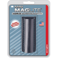 &eacute;tui de ceinture en cuir pour lampe de poche &agrave; 2 piles AA, Porte-lampe de poche, Cuir, 1 Poches Dufferin Supply
