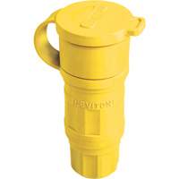 Commercial Grade Straight Blade Connector, 5-15R, Nylon Dufferin Supply