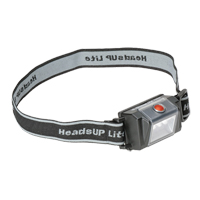 HeadsUp Lite 2610 Headlamp, LED, 30 Lumens, 19 Hrs. Run Time, AAA Batteries Dufferin Supply