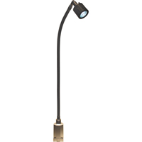 LS Series High-Output Flexible Light, 5 W, LED, 27" Neck, Black Dufferin Supply
