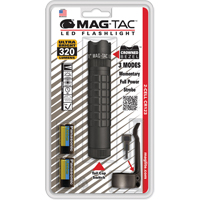 Lampes de poche tactiques Mag-Tac, DEL, 320 lumens, Piles CR123 Dufferin Supply