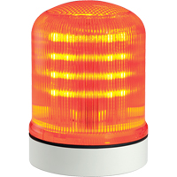 Streamline<sup>®</sup> Modular Multifunctional LED Beacons, Continuous/Flashing/Rotating, Amber XE717 | Dufferin Supply