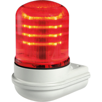 Streamline<sup>®</sup> Modular Multifunctional LED Beacons, Continuous/Flashing/Rotating, Red XE721 | Dufferin Supply