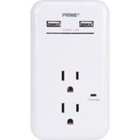 Prime&reg; USB Charger with Surge Protector Dufferin Supply