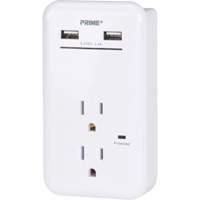 Prime&reg; USB Charger with Surge Protector Dufferin Supply