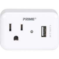 Prime&reg; USB Charger with Surge Protector Dufferin Supply