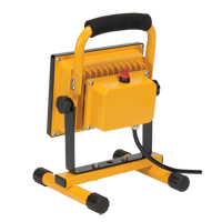 Portable Work Light, LED, 20 W, 2500 Lumens, Aluminum Housing Dufferin Supply