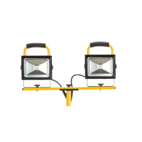 Projecteur double, DEL, 40 W, 4800 lumens, Boîtier en Aluminium Dufferin Supply
