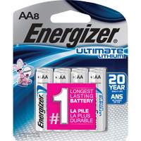 Ultimate Lithium Batteries, AA, 1.5 V XH003 | Dufferin Supply