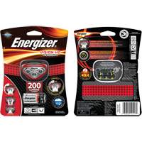 Vision Headlight, LED, 200 Lumens, 8.5 Hrs. Run Time, AAA Batteries Dufferin Supply
