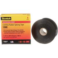 Scotch<sup>®</sup> Linerless Rubber Splicing Tape, 38 mm (1-1/2") " W, 9 m (30') " L XH307 | Dufferin Supply