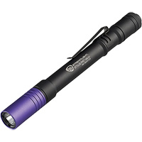 Lampe stylo UV avec port de recharge micro USB Stylus Pro, DEL, Corps en Aluminium, piles Rechargeable, Compris Dufferin Supply