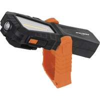 Rechargeable COB Work Light with Magnetic Pivot Base, LED, 240 Lumens, Plastic Housing XJ168 | Dufferin Supply