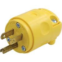 Replacement Plug, PVC, 15 A, 125 V XJ241 | Dufferin Supply