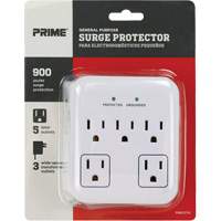 Surge Protector, 5 Outlets, 900 J, 1875 W XJ249 | Dufferin Supply