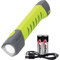Small Pro Series Hybrid Handheld Flashlight, LED, 500 Lumens, Rechargeable/AA Batteries Dufferin Supply