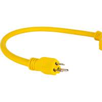 Extension Power Adapter, Outdoor, STOW, 12/3 AWG, 15 A, 3 Outlet(s), 2' Dufferin Supply