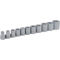 Jeu de douilles SAE, 11 Mcx, Prise de 3/8" Dufferin Supply